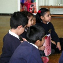 Workshop in Cannon Barnet Primary School