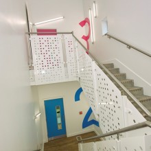 Stair Case at Osmani Centre