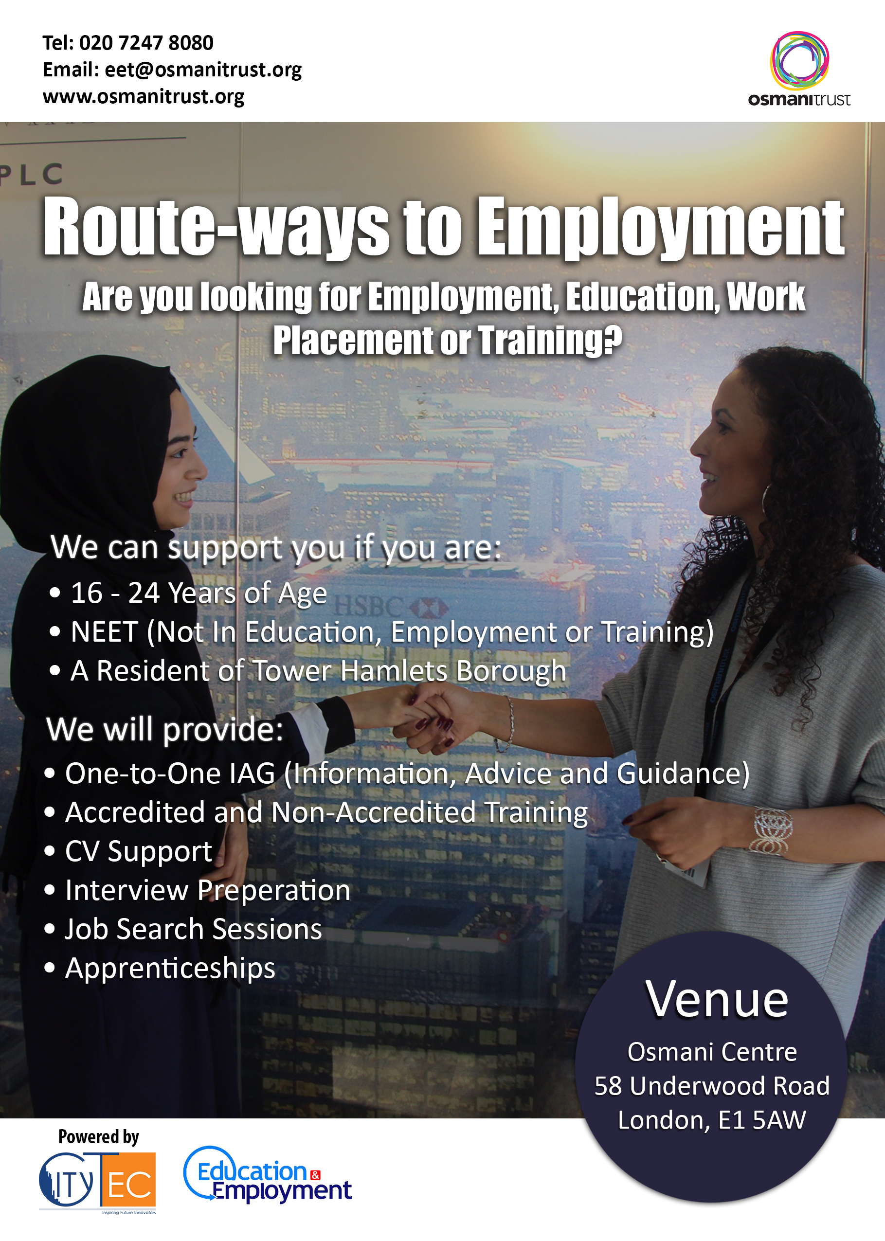 Route-ways to Employment Leaflet v2